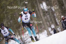 06.12.2018, Pokljuka, Slovenia (SLO): Fabien Claude (FRA) - IBU world cup biathlon, individual men, Pokljuka (SLO). www.nordicfocus.com. © Manzoni/NordicFocus. Every downloaded picture is fee-liable.