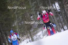 06.12.2018, Pokljuka, Slovenia (SLO): Johannes Thingnes Boe (NOR) - IBU world cup biathlon, individual men, Pokljuka (SLO). www.nordicfocus.com. © Manzoni/NordicFocus. Every downloaded picture is fee-liable.