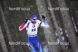 06.12.2018, Pokljuka, Slovenia (SLO): Benjamin Weger (SUI) - IBU world cup biathlon, individual men, Pokljuka (SLO). www.nordicfocus.com. © Manzoni/NordicFocus. Every downloaded picture is fee-liable.