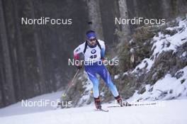 06.12.2018, Pokljuka, Slovenia (SLO): Mario Dolder (SUI) - IBU world cup biathlon, individual men, Pokljuka (SLO). www.nordicfocus.com. © Manzoni/NordicFocus. Every downloaded picture is fee-liable.