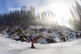 06.12.2018, Pokljuka, Slovenia (SLO): Julian Eberhard (AUT) - IBU world cup biathlon, individual men, Pokljuka (SLO). www.nordicfocus.com. © Manzoni/NordicFocus. Every downloaded picture is fee-liable.