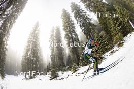 06.12.2018, Pokljuka, Slovenia (SLO): Erik Lesser (GER) - IBU world cup biathlon, individual men, Pokljuka (SLO). www.nordicfocus.com. © Manzoni/NordicFocus. Every downloaded picture is fee-liable.