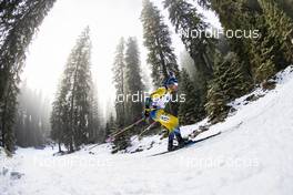 06.12.2018, Pokljuka, Slovenia (SLO): Jesper Nelin (SWE) - IBU world cup biathlon, individual men, Pokljuka (SLO). www.nordicfocus.com. © Manzoni/NordicFocus. Every downloaded picture is fee-liable.