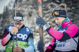 14.12.2018, Davos, Switzerland (SUI): Laurien Van Der Graaff (SUI) - FIS world cup cross-country, training, Davos (SUI). www.nordicfocus.com. © Modica/NordicFocus. Every downloaded picture is fee-liable.