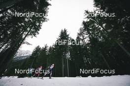 30.12.2018, Toblach, Italy (ITA): Teresa Stadlober (AUT), Heidi Weng (NOR), (l-r)  - FIS world cup cross-country, tour de ski, 10km women, Toblach (ITA). www.nordicfocus.com. © Modica/NordicFocus. Every downloaded picture is fee-liable.