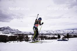 14.02.2019, Soldier Hollow, United States of America (USA): Franziska Preuss (GER) -  IBU world cup biathlon, sprint women, Soldier Hollow (USA). www.nordicfocus.com. © Manzoni/NordicFocus. Every downloaded picture is fee-liable.