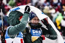 13.01.2019, Oberhof, Germany (GER): Karolin Horchler (GER), Franziska Preuss (GER), (l-r) -  IBU world cup biathlon, relay women, Oberhof (GER). www.nordicfocus.com. © Manzoni/NordicFocus. Every downloaded picture is fee-liable.