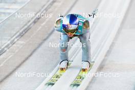 14.12.2018, Engelberg, Switzerland (SUI): Andreas Wellinger (GER) - FIS world cup ski jumping, training, Engelberg (SUI). www.nordicfocus.com. © Rauschendorfer/NordicFocus. Every downloaded picture is fee-liable.