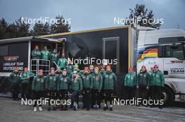 23.11.2018, Ruka, Finland, (FIN): Germans Cross Country Ski Team   - FIS world cup cross-country, photoshooting, Ruka (FIN). www.nordicfocus.com. © Modica/NordicFocus. Every downloaded picture is fee-liable.