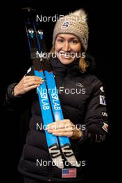 23.11.2018, Ruka, Finland, (FIN): Sophie Caldwell (USA) - FIS world cup cross-country, photoshooting, Ruka (FIN). www.nordicfocus.com. © NordicFocus. Every downloaded picture is fee-liable.