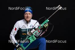 30.11.2018, Pokljuka, Slovenia (SLO): Lukas Hofer (ITA) - IBU world cup biathlon, photoshooting, Pokljuka (SLO). www.nordicfocus.com. © Manzoni/NordicFocus. Every downloaded picture is fee-liable.