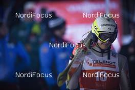 24.11.2018, Ruka, Finland (FIN): Jonathan Learoyd (FRA) - FIS world cup ski jumping, individual HS142, Ruka (FIN). www.nordicfocus.com. © Tumashov/NordicFocus. Every downloaded picture is fee-liable.