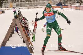 15.01.2019, Ruhpolding, Germany (GER): Dorothea Wierer (ITA) -  IBU world cup biathlon, training, Ruhpolding (GER). www.nordicfocus.com. © Tumashov/NordicFocus. Every downloaded picture is fee-liable.