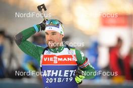 16.01.2019, Ruhpolding, Germany (GER): Luca Bormolini  (ITA) -  IBU world cup biathlon, training, Ruhpolding (GER). www.nordicfocus.com. © Tumashov/NordicFocus. Every downloaded picture is fee-liable.
