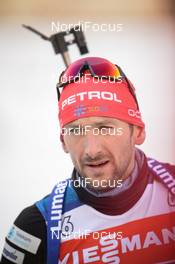 16.01.2019, Ruhpolding, Germany (GER): Jakov Fak (SLO) -  IBU world cup biathlon, training, Ruhpolding (GER). www.nordicfocus.com. © Tumashov/NordicFocus. Every downloaded picture is fee-liable.
