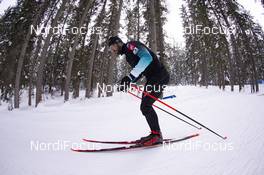 23.01.2019, Antholz, Italy (ITA): Simon Fourcade (FRA) -  IBU world cup biathlon, training, Antholz (ITA). www.nordicfocus.com. © Manzoni/NordicFocus. Every downloaded picture is fee-liable.