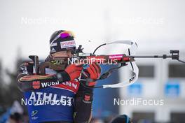 23.01.2019, Antholz, Italy (ITA): Philipp Nawrath (GER) -  IBU world cup biathlon, training, Antholz (ITA). www.nordicfocus.com. © Manzoni/NordicFocus. Every downloaded picture is fee-liable.