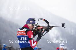 23.01.2019, Antholz, Italy (ITA): Tobias Eberhard (AUT) -  IBU world cup biathlon, training, Antholz (ITA). www.nordicfocus.com. © Manzoni/NordicFocus. Every downloaded picture is fee-liable.