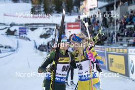 21.03.2019, Oslo, Norway (NOR): Franziska Preuss (GER), Ingela Andersson (SWE), (l-r) - IBU world cup biathlon, sprint women, Oslo (NOR). www.nordicfocus.com. © Manzoni/NordicFocus. Every downloaded picture is fee-liable.