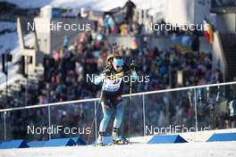 21.03.2019, Oslo, Norway (NOR): Justine Braisaz (FRA) - IBU world cup biathlon, sprint women, Oslo (NOR). www.nordicfocus.com. © Manzoni/NordicFocus. Every downloaded picture is fee-liable.