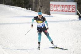 21.03.2019, Oslo, Norway (NOR): Celia Aymonier (FRA) - IBU world cup biathlon, sprint women, Oslo (NOR). www.nordicfocus.com. © Manzoni/NordicFocus. Every downloaded picture is fee-liable.