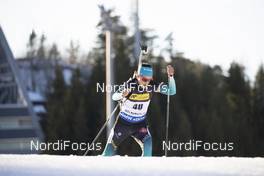 21.03.2019, Oslo, Norway (NOR): Celia Aymonier (FRA) - IBU world cup biathlon, sprint women, Oslo (NOR). www.nordicfocus.com. © Manzoni/NordicFocus. Every downloaded picture is fee-liable.