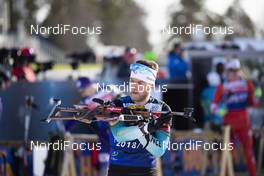 20.03.2019, Oslo, Norway (NOR): Antonin Guigonnat (FRA) - IBU world cup biathlon, training, Oslo (NOR). www.nordicfocus.com. © Manzoni/NordicFocus. Every downloaded picture is fee-liable.