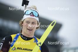 20.02.2019, Minsk-Raubichi, Belarus (BLR): Endre Stroemsheim (NOR) - IBU Open European championships biathlon, individual men, Minsk-Raubichi (BLR). www.nordicfocus.com. © Manzoni/NordicFocus. Every downloaded picture is fee-liable.