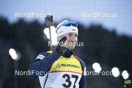 20.02.2019, Minsk-Raubichi, Belarus (BLR): Krasimir Anev (BUL) - IBU Open European championships biathlon, individual men, Minsk-Raubichi (BLR). www.nordicfocus.com. © Manzoni/NordicFocus. Every downloaded picture is fee-liable.