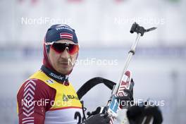 20.02.2019, Minsk-Raubichi, Belarus (BLR): Andrejs Rastorgujevs (LAT) - IBU Open European championships biathlon, individual men, Minsk-Raubichi (BLR). www.nordicfocus.com. © Manzoni/NordicFocus. Every downloaded picture is fee-liable.