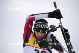 20.02.2019, Minsk-Raubichi, Belarus (BLR): Sven Grossegger (AUT) - IBU Open European championships biathlon, individual men, Minsk-Raubichi (BLR). www.nordicfocus.com. © Manzoni/NordicFocus. Every downloaded picture is fee-liable.