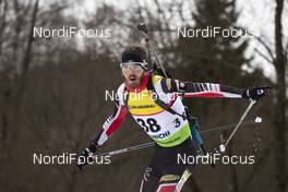 20.02.2019, Minsk-Raubichi, Belarus (BLR): Sven Grossegger (AUT) - IBU Open European championships biathlon, individual men, Minsk-Raubichi (BLR). www.nordicfocus.com. © Manzoni/NordicFocus. Every downloaded picture is fee-liable.