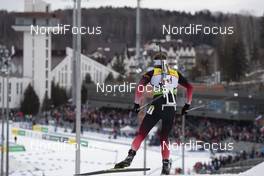 20.02.2019, Minsk-Raubichi, Belarus (BLR): Tarjei Boe (NOR) - IBU Open European championships biathlon, individual men, Minsk-Raubichi (BLR). www.nordicfocus.com. © Manzoni/NordicFocus. Every downloaded picture is fee-liable.