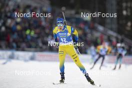 01.12.2019, Oestersund, Sweden, (SWE): Martin Ponsiluoma (SWE) - IBU world cup biathlon, sprint men, Oestersund (SWE). www.nordicfocus.com. © Manzoni/NordicFocus. Every downloaded picture is fee-liable.