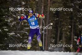 01.12.2019, Oestersund, Sweden, (SWE): Dmytro Pidruchnyi (UKR) - IBU world cup biathlon, sprint men, Oestersund (SWE). www.nordicfocus.com. © Nico Manzoni/NordicFocus. Every downloaded picture is fee-liable.