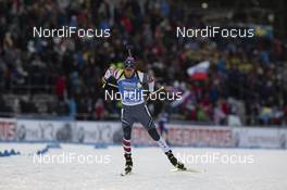 01.12.2019, Oestersund, Sweden, (SWE): Leif Nordgren (USA) - IBU world cup biathlon, sprint men, Oestersund (SWE). www.nordicfocus.com. © Manzoni/NordicFocus. Every downloaded picture is fee-liable.