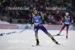 01.12.2019, Oestersund, Sweden, (SWE): Dmytro Pidruchnyi (UKR) - IBU world cup biathlon, sprint men, Oestersund (SWE). www.nordicfocus.com. © Manzoni/NordicFocus. Every downloaded picture is fee-liable.