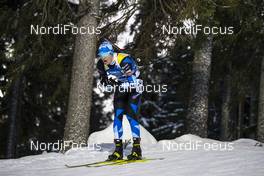 01.12.2019, Oestersund, Sweden, (SWE): Rene Zahkna (EST) - IBU world cup biathlon, sprint men, Oestersund (SWE). www.nordicfocus.com. © Nico Manzoni/NordicFocus. Every downloaded picture is fee-liable.