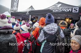 18.12.2019, Annecy-Le Grand Bornand, France (FRA):  -  IBU world cup biathlon, meet and greet for Salomon athletes, Annecy-Le Grand Bornand (FRA). www.nordicfocus.com. © Thibaut/NordicFocus. Every downloaded picture is fee-liable.