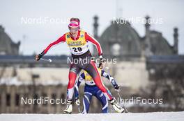 24.03.2019, Quebec, Canada (CAN): Teresa Stadlober (AUT) - FIS world cup cross-country, pursuit women, Quebec (CAN). www.nordicfocus.com. © Modica/NordicFocus. Every downloaded picture is fee-liable.
