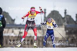 24.03.2019, Quebec, Canada (CAN): Teresa Stadlober (AUT) - FIS world cup cross-country, pursuit women, Quebec (CAN). www.nordicfocus.com. © Modica/NordicFocus. Every downloaded picture is fee-liable.