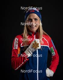23.02.2019, Seefeld, Austria (AUT): Therese Johaug (NOR) - FIS nordic world ski championships, cross-country, medals, Seefeld (AUT). www.nordicfocus.com. Free handout image for editorial use for print and online media. No secondary purchase. © GEPA-pictures/WSC Seefeld 2019 