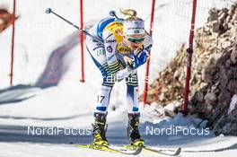 23.02.2019, Seefeld, Austria (AUT): Frida Karlsson (SWE) - FIS nordic world ski championships, cross-country, skiathlon women, Seefeld (AUT). www.nordicfocus.com. © Modica/NordicFocus. Every downloaded picture is fee-liable.