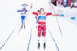 24.02.2019, Seefeld, Austria (AUT): Johannes Hoesflot Klaebo (NOR) - FIS nordic world ski championships, cross-country, team sprint, Seefeld (AUT). www.nordicfocus.com. © Modica/NordicFocus. Every downloaded picture is fee-liable.