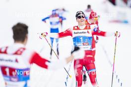 24.02.2019, Seefeld, Austria (AUT): Johannes Hoesflot Klaebo (NOR) - FIS nordic world ski championships, cross-country, team sprint, Seefeld (AUT). www.nordicfocus.com. © Modica/NordicFocus. Every downloaded picture is fee-liable.