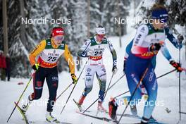 29.11.2019, Ruka, Finland (FIN): Katharina Hennig (GER), Elina Roennlund (SWE), (l-r)  - FIS world cup cross-country, individual sprint, Ruka (FIN). www.nordicfocus.com. © Modica/NordicFocus. Every downloaded picture is fee-liable.