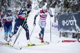 29.11.2019, Ruka, Finland (FIN): Nadine Faehndrich (SUI), Stina Nilsson (SWE), (l-r)  - FIS world cup cross-country, individual sprint, Ruka (FIN). www.nordicfocus.com. © Modica/NordicFocus. Every downloaded picture is fee-liable.