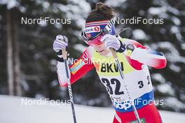 15.12.2019, Davos, Switzerland (SUI): Heidi Weng (NOR) - FIS world cup cross-country, 10km women, Davos (SUI). www.nordicfocus.com. © Modica/NordicFocus. Every downloaded picture is fee-liable.