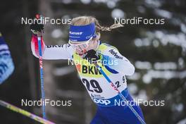 15.12.2019, Davos, Switzerland (SUI): Nadine Faehndrich (SUI) - FIS world cup cross-country, 10km women, Davos (SUI). www.nordicfocus.com. © Modica/NordicFocus. Every downloaded picture is fee-liable.