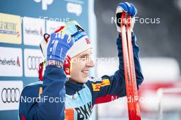 15.12.2019, Davos, Switzerland (SUI): Simen Hegstad Krueger (NOR) - FIS world cup cross-country, 15km men, Davos (SUI). www.nordicfocus.com. © Modica/NordicFocus. Every downloaded picture is fee-liable.